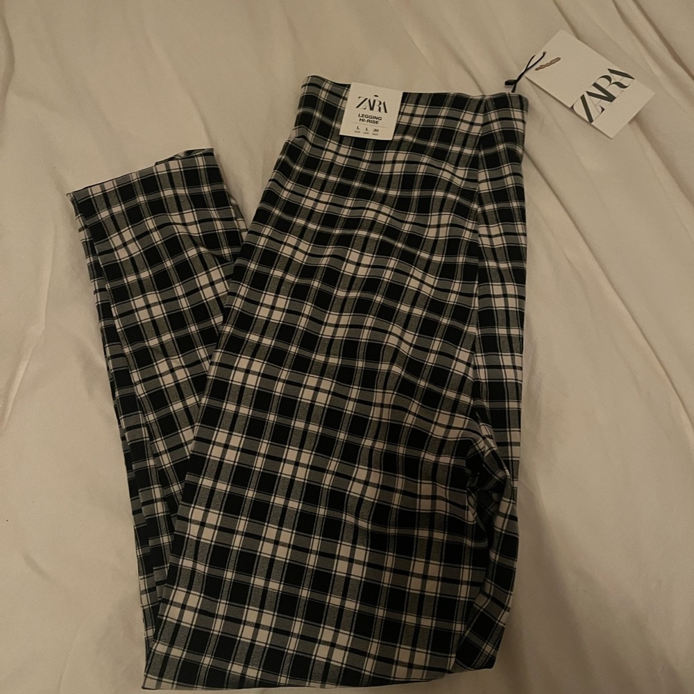 Zara Plaid Pants